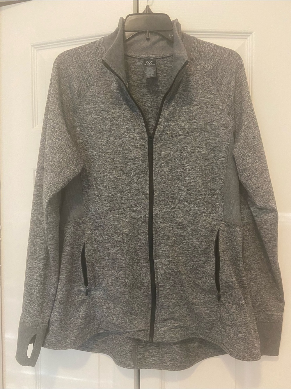 Champion Heather Gray Full-Zip Women's Jacket